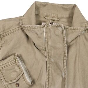 Madewell Womens Olive Green Utility Jacket Military‎ Style Size S - Minor Flaw